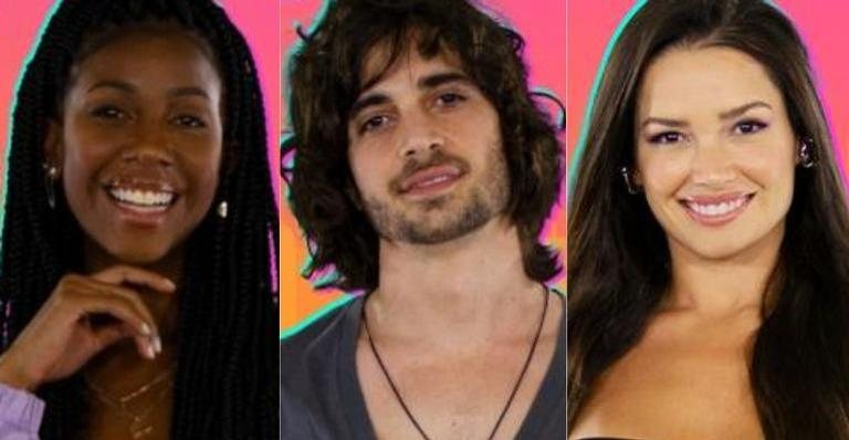 Finalistas do BBB21: Camilla de Lucas, Fiuk e Juliette - Reprodução/TV Globo