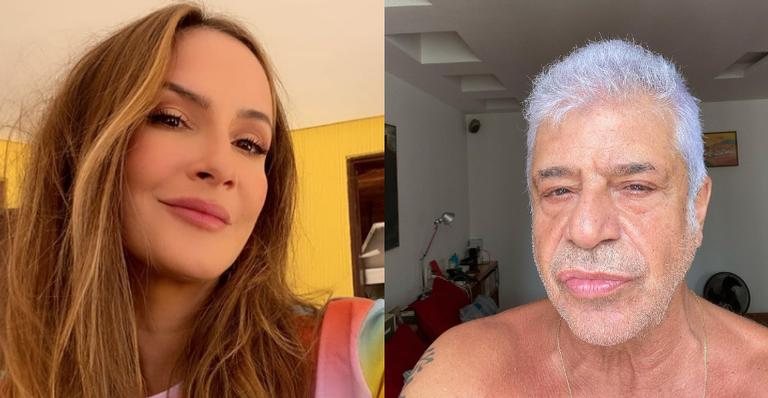 Claudia Leitte esbanja amor e carinho ao se declarar no aniversário de Lulu Santos - Reprodução/Instagram