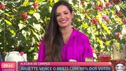 Juliette fala sobre carinho dos milhões de fãs - Reprodução/Globo