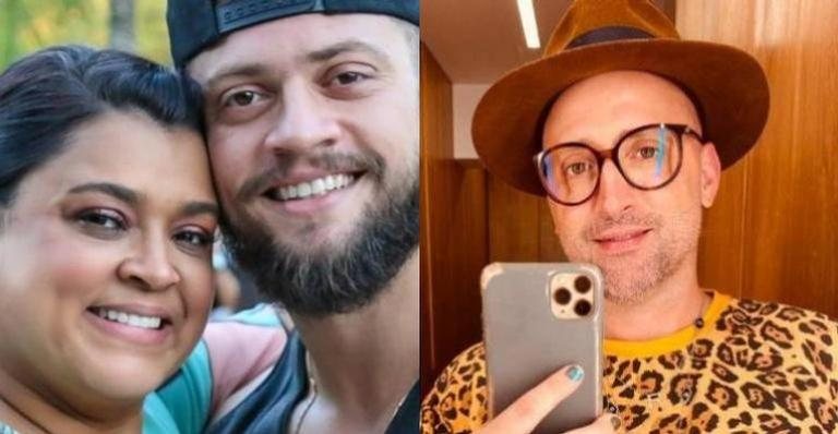 Preta Gil e o marido prestam homenagem a Paulo Gustavo - Reprodução/Instagram