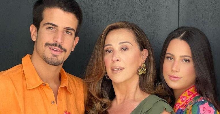 No Dia das Mães, Claudia Raia faz homenagem para os filhos - Reprodução/Instagram