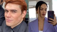 Astro de 'Riverdale' se arrisca no português e se diverte com Camila Mendes - Reprodução/Instagram