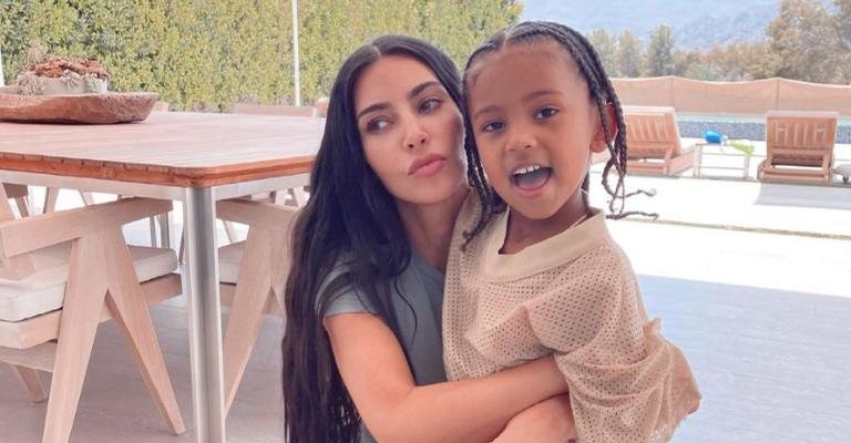 Kim Kardashian exibe estilo do filho Saint West e encanta web - Reprodução/Instagram