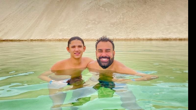 Fábio Ramalho e João Paulo Santos nos Lençóis Maranhenses - Acervo pessoal