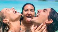 Yasmin Brunet e Gabriel Medina parabenizam irmã do surfista - Reprodução/Instagram