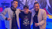 Mc Kevin com Kauan e YBN Pierre De Cardier - Reprodução/Instagram