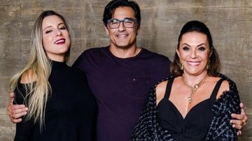 Beth, Luciano e Luhanna celebram estreia de 'Os Szafirs' - Divulgação/Canal E!