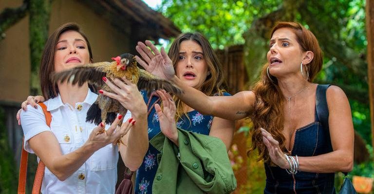 Trio de protagonistas da trama das sete - Divulgação/TV Globo