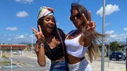 Carol Peixinho e Gleice Damasceno reencontram colegas de time - Reprodução/Instagram