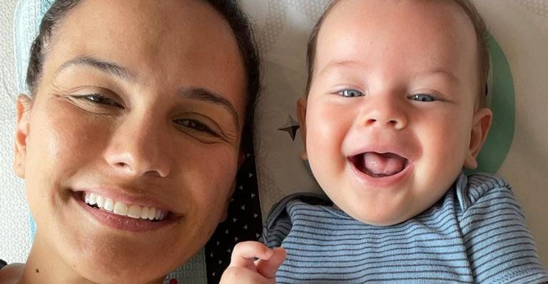 Kyra Gracie derrete fãs ao surgir coladinha com o filho caçula, Rayan - Reprodução/Instagram