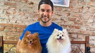 Eliéser Ambrósio se derrete com vídeo fofo de suas cachorrinhas - Reprodução/Instagram