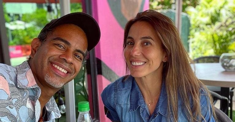 Jair Oliveira encanta em novo clique com a esposa, Tania - Reprodução/Instagram