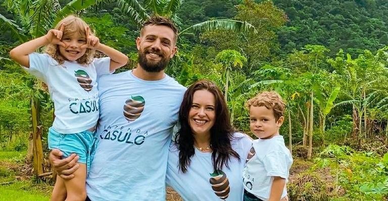 Mari Bridi e a família surgem em registro muito fofo - Reprodução/Instagram