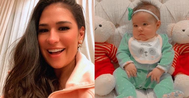 Zaya, filha de Simone, surge fofíssima em clique na web - Reprodução/Instagram