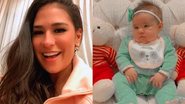 Zaya, filha de Simone, surge fofíssima em clique na web - Reprodução/Instagram