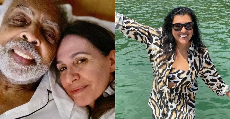 Regina Casé viaja no passado ao parabenizar sua grande amiga, Flora Gil - Reprodução/Instagram