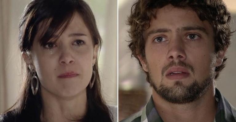 Rodrigo choca Manuela em 'A Vida da Gente' - Divulgação/TV Globo