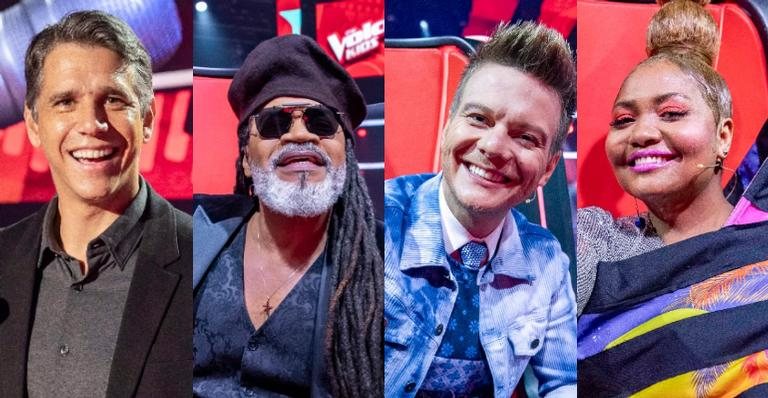 Equipe do The Voice Kids revela como lidar com sentimentos de paternidade durante o programa - Globo/Fábio Rocha