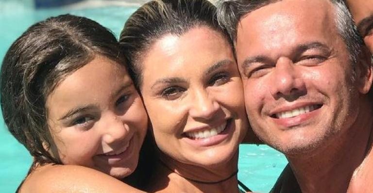 Otaviano Costa surge andando à cavalo com a família - Reprodução/Instagram