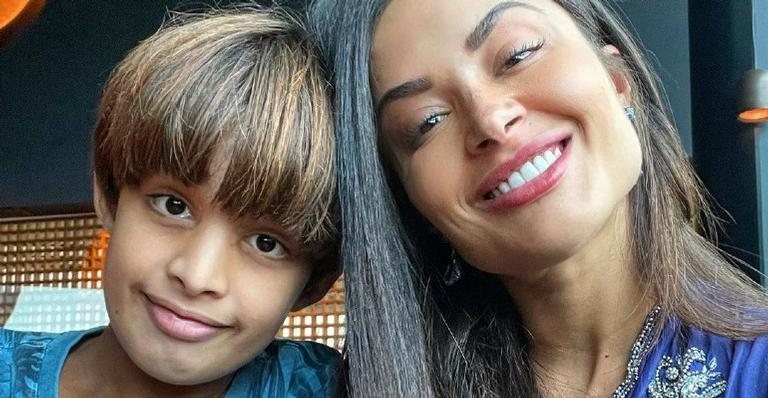 Aline Riscado faz reflexão ao publicar registro de Nathan - Reprodução/Instagram