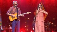 Juliette Freire e Gilberto Gil se emocionam durante live - Reprodução/Globoplay