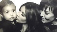 Kris Jenner celebra aniversário da neta, North West - Foto/Instagram