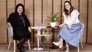 Mariana Kupfer se emociona ao entrevistar Luiza Trajano - Reprodução/Instagram