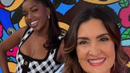 Fátima Bernardes mostra bastidores do 'Encontro' com Iza - Reprodução/Instagram