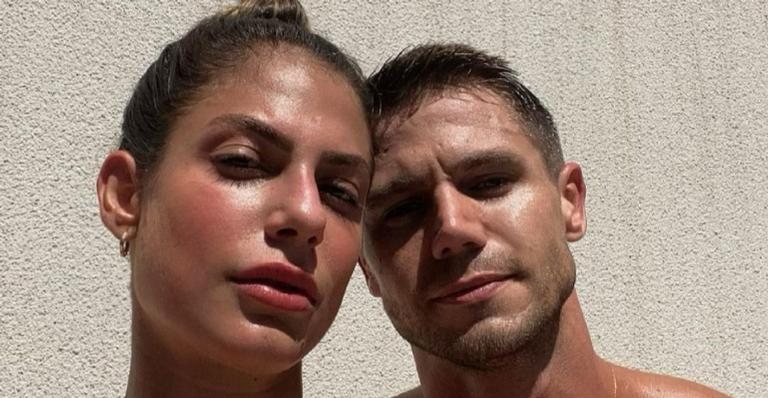 Mari Gonzalez e Jonas Sulzbach fazem dancinha na web - Reprodução/Instagram