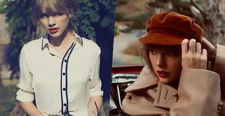 Taylor Swift anuncia e revela capa do álbum 'Red (Taylor's Version)' - Foto/Divulgação