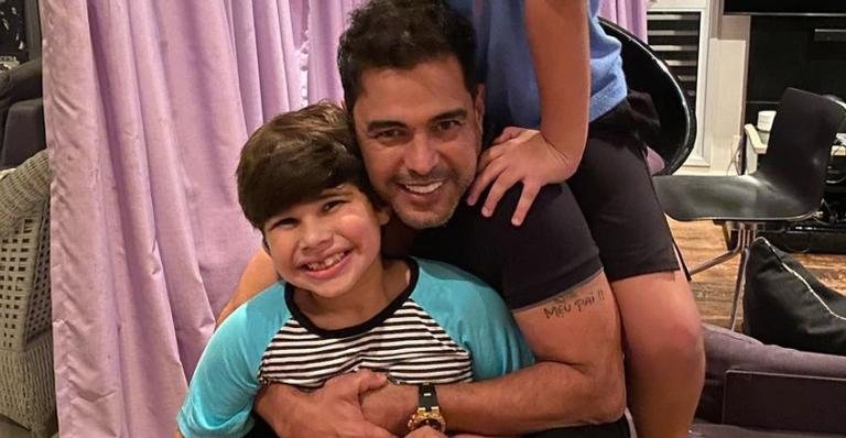 Zezé Di Camargo celebra o aniversário do neto, João - Reprodução/Instagram