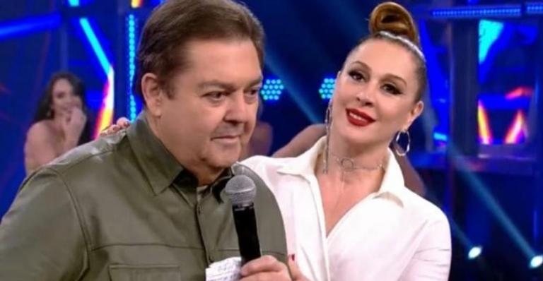 Claudia Raia relembra fotos com Faustão e presta homenagem - Reprodução/Instagram