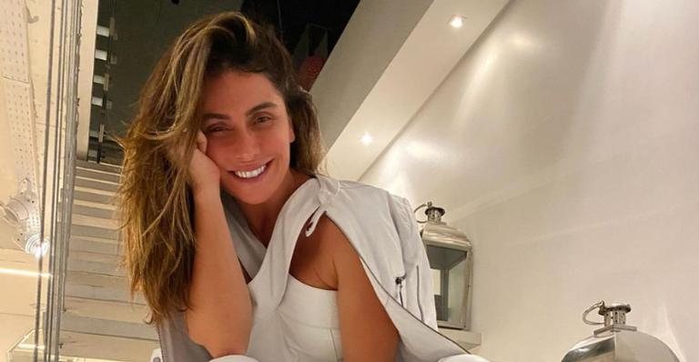 Giovanna Antonelli emana boas energias para o início de uma nova semana na expectativa da chegada de sua vez na fila da vacinação contra a Covid-19 - Reprodução/Instagram