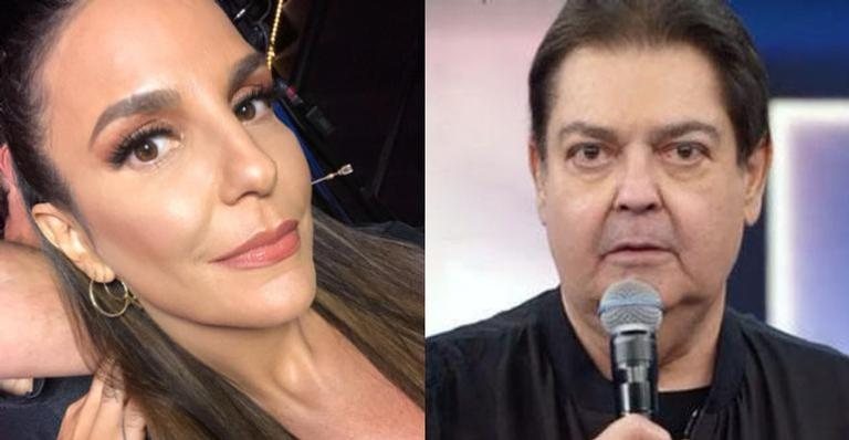 Ivete Sangalo homenageia Fausto Silva após saída da Globo - Reprodução/Instagram/Divulgação/TV Globo