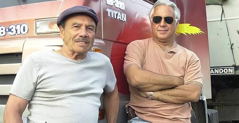 Fagundes relembra fotos com Stênio Garcia em 'Carga Pesada' - Reprodução/Instagram