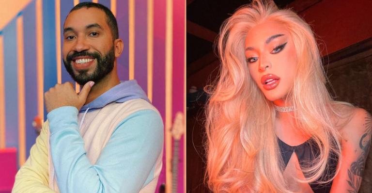 Pabllo Vittar e Gil dançam nos bastidores do Encontro - Reprodução/Instagram