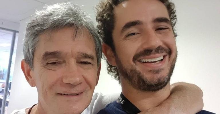 Felipe Andreoli comemora aniversário de Serginho Groisman - Reprodução/Instagram