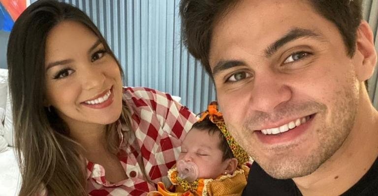 Lucas Veloso celebra primeiro mês de vida da filha - Reprodução/Instagram