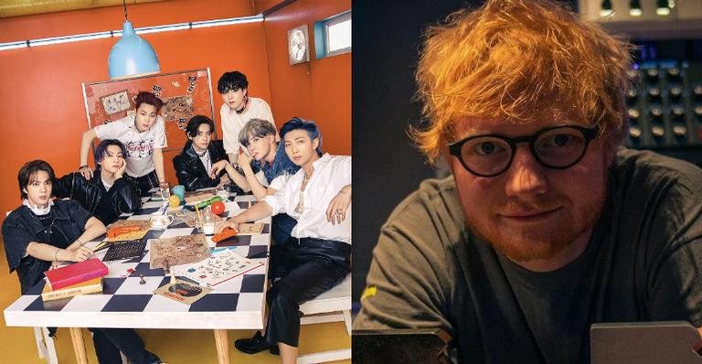 BTS confirma colaboração com Ed Sheeran em nova música - Divulgação/Reprodução/Instagram