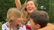 Gisele Bündchen posta foto antiga e se compara com os filhos - Reprodução/Instagram