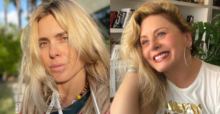 Carolina Dieckmann agita a web ao resgatar um lindo clique em que surge se divertindo na companhia de Vera Fischer - Reprodução/Instagram