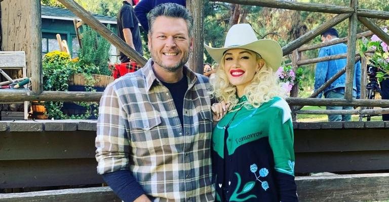 Gwen Stefani e Blake Shelton se casam em cerimônia íntima - Reprodução/Instagram