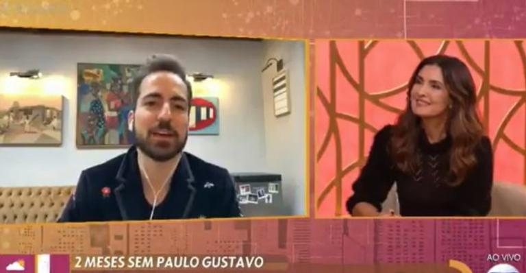 Thales Bretas desabafa sobre Paulo Gustavo no 'Encontro' - Reprodução/TV Globo