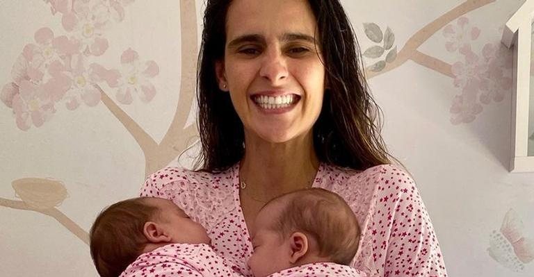 Mãe de gêmeas, Marcella Fogaça fala sobre a maternidade - Reprodução/Instagram