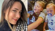 Carol Dantas se declara aos filhos, Davi Lucas e Valentin - Reprodução/Instagram