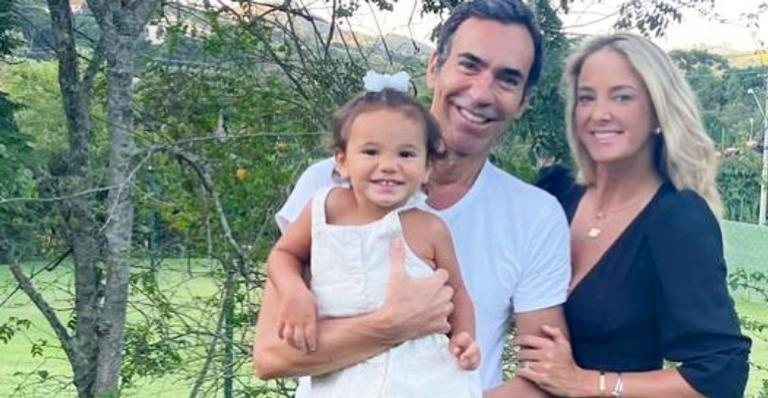 César Tralli se declara ao celebrar o segundo aniversário de sua filha, Manuella - Reprodução/Instagram