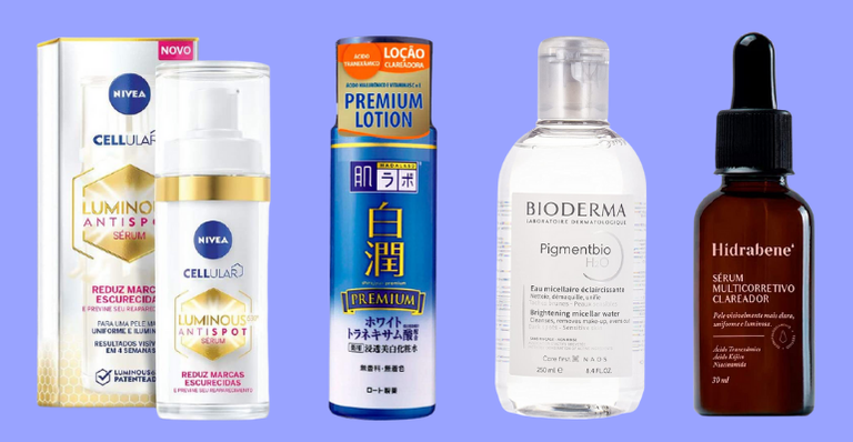 6 produtos clareadores para incluir no skincare - Reprodução/Amazon