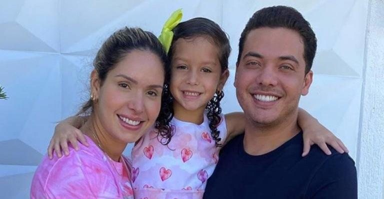 Wesley Safadão e Thyane Dantas comemoram 7 anos da filha - Reprodução/Instagram