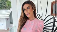 Nicole Bahls recebe primeira dose da vacina contra a Covid-19 - Instagram