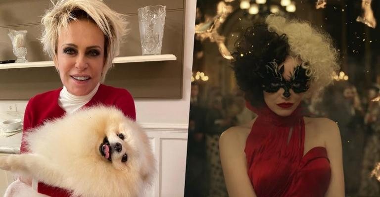 Ana Maria Braga se fantasia de Cruella no 'Mais Você' - Foto/Divulgação & Instagram